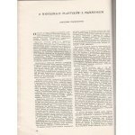 Czasopismo Przegląd artystyczny 1/1954 [Über die Zusammenarbeit zwischen bildenden Künstlern und der Industrie].