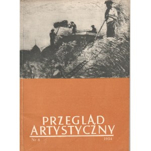 Czasopismo Przegląd artystyczny 4/1954 [IV Ogolnopolska Wystawa Plastyki]