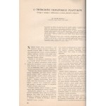 Czasopismo Przegląd artystyczny 5-6/1954 [Tadeusz Różewicz - pierwodruk]
