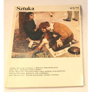 Czasopismo Sztuka 4/2/75 [Mieczysław Berman, Magdalena Abakanowicz, Natalia LL].