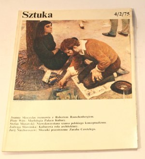 Czasopismo Sztuka 4/2/75 [Mieczysław Berman, Magdalena Abakanowicz, Natalia LL]