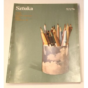 Czasopismo Sztuka 5/3/76 [Die Sache mit dem Gewehr, Kulisiewicz, Mikulski, Max Ernst, die Avantgarde].