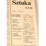 Czasopismo Sztuka 5/3/76 [Die Sache mit dem Gewehr, Kulisiewicz, Mikulski, Max Ernst, die Avantgarde].