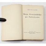 Adolf Nowaczyński Moja przejażdżka po Palestynie [I wydanie, 1936, okładka]