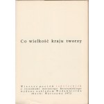 What the greatness of the country creates - poems of Soviet poets with drawings by Antoni Boratynsky