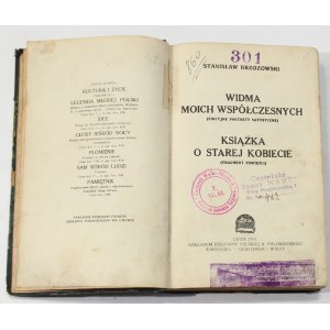 Stanislaw Brzozowski Widma moich współczesnych, Książka o starej kobiecie [1. Auflage, 1914].