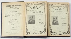 Joseph Conrad Lord Jim 1-2t. [I wydanie, 1904]