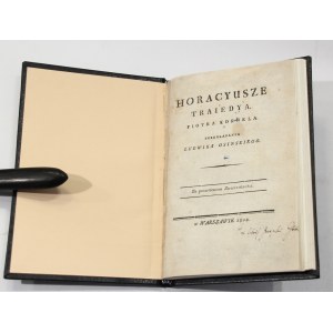 (Pierre Corneille) Piotr Kornel Horacyusze [I wydanie, 1802]