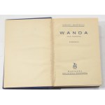 Hauptmann Gerhart Wanda [I wydanie, 1930, Biblioteka Groszowa]