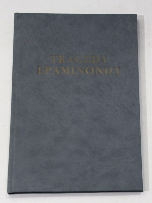 Stanisław Konarski Tragedia Epaminondy [I wydanie, 1880]