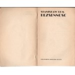 Stanislaw Lem, Insomnia [1st edition, Daniel Frost].