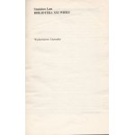 Stanisław Lem, Biblioteka XXI wieku [I wydanie]