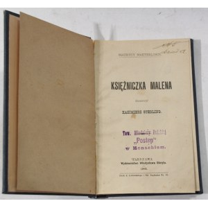 Maurice Maeterlinck Prinzessin Malena [1. Auflage, 1900].