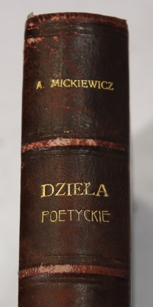 Adam Mickiewicz Dzieła poetyckie