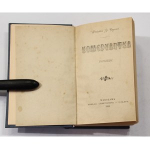 Władysław St. Reymont Komediantka [I wydanie, 1896]