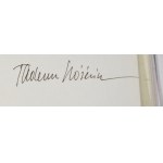 Tadeusz Różewicz Das Messer des Professors [Autograph].