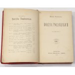 Henryk Sienkiewicz Rodzina Połanieckich 1-3t. (1. Auflage, 1895)
