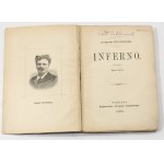 August Strindberg Inferno [1st edition, 1899].