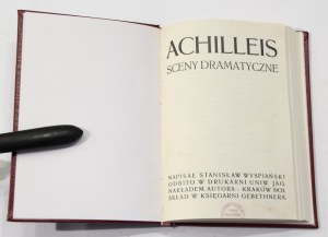 Stanisław Wyspiański Achilleis [ I wydanie, 1903]
