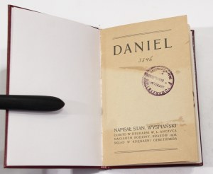 Stanisław Wyspiański Daniel [ I wydanie, 1908]
