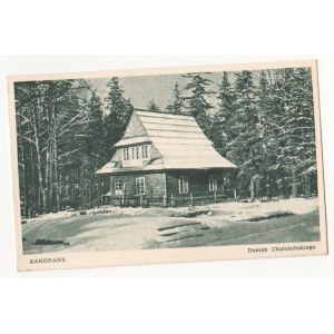 Tatra Mountains Zakopane Chałubiński House [postcard].