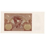 10 Zloty 1940 Polnisches Generalgouvernement ser. H Krakau