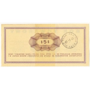 PKO $5 Geschenkgutschein GE 0659484 1. Oktober 1969 - 20 - 02 - 1985