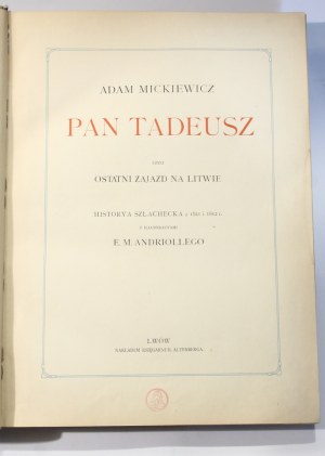 Adam Mickiewicz, Pan Tadeusz [Andriolli]