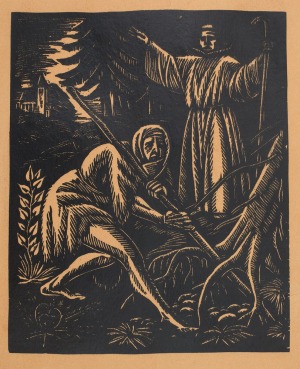 Władysław SKOCZYLAS, ILUSTRACJE DO KSIĄŻKI „KLASZTOR I KOBIETA” STANISŁAWA WASYLEWSKIEGO, 1923, wyd. 1936