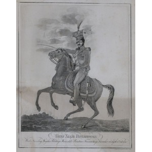 Gottlieb KISLING, PORTRET KONNY KSIĘCIA JÓZEF PONIATOWSKIEGO, 1817