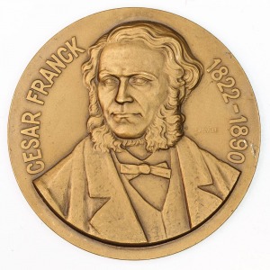 Medal, CESAR FRANCK, 1943