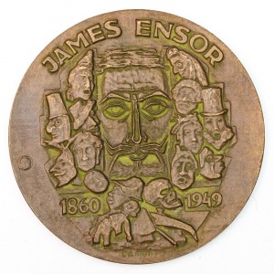 Medal, JAMES ENSOR, 1960