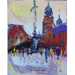 Viktor Fridrikh (ur.1968 r.), Warszawa - spacer przy Kolumnie