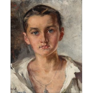 Sylweriusz Saski (1864 - 1954), Portret chłopca