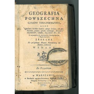 (WYRWICZ Karol), Geografia powszechna czasow teraznieyszych,