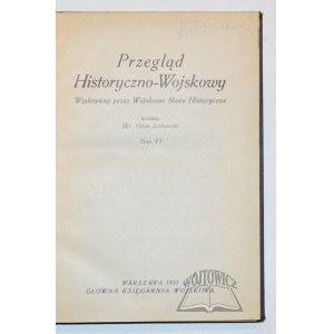 PRZEGLĄD Historyczno - Wojskowy.