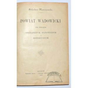 MARCZEWSKI Bolesław, Powiat wadowicki.