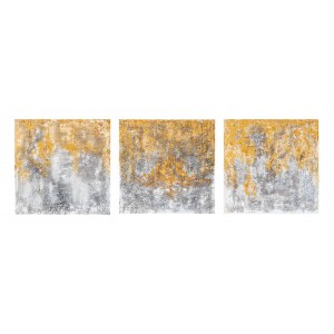 Svitlana Balatska, Gray vision with a hint of gold, 2020