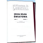 WINSTON CHURCHILL - DRUGA WOJNA ŚWIATOWA- komplet oprawa