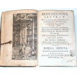 ROGALIŃSKI - DOSWIADCZENIA SKUTKOW RZECZY POD ZMYSŁY PODPADAIĄCYCH ks. 3, wyd. 1770