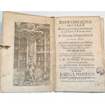 ROGALIŃSKI - DOSWIADCZENIA SKUTKOW RZECZY POD ZMYSŁY PODPADAIĄCYCH ks. 1, wyd. 1770