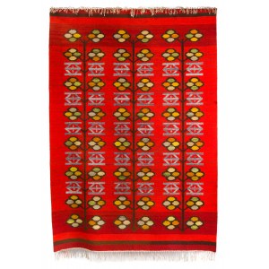 Kilim z motywem roślinnym