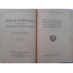 ROSJA SOWIECKA POD WZGLĘDEM SPOŁECZNYM I GOSPODARCZYM Warszawa 1922