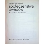 WILSON Edward Osborne - SPOŁECZEŃSTWA OWADÓW