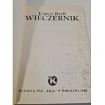 BRYLL Ernest - WIECZERNIK Wyd. ,,KRĄG`` 1988 WYDANIE PODZIEMNE