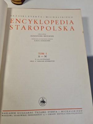 BRUCKNER Aleksander - ENCYKLOPEDIA STAROPOLSKA Tom I-II