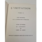 O NAŚLADOWANIU CHRYSTUSA - WYDANIE BIBLIOFILSKIE L'IMITATION DU CHRIST ILLUSTREE PAR EDY-LEGRAND, Wyd.1957
