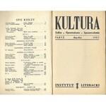 KULTURA PARYŻ Nr.5/115 1957 ALEKSANDER HERTZ