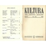 KULTURA PARYŻ Nr.5/139 1959 WIERSZE MIŁOSZ