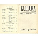 KULTURA PARYŻ Nr.6/176 1962 MIŁOSZ GOMBROWICZ